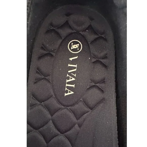 VIVAIA Authentic Square-Toe V-Cut Flats (Margot 2.0) **NEW** Navy EU 39.5 US 8.5 - Picture 9 of 11